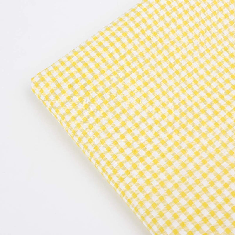 Antetek 7Pcs 20" x 20" Cotton Fabric DIY Making Supplies Quilting Patchwork Fabric Fat Quarter Bundles DIY for Quilting Cotton Patchwork Cushions (Orange, 20" x 20") - Image 4